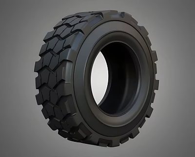 Durable Off Road Tire With Deep Block Tread Design For Heavy Duty Vehicles 3d model Durable Off Road Tire With Deep Block Tread Design For Heavy Duty Vehicles 3d model