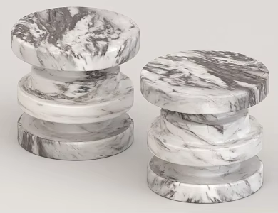 Marble Side Stone Side 3d model