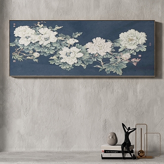 Chinese modern decorative painting 3d model