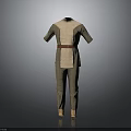 Mythical Character And Creature Inspired Costume With Belted Sleeves Pants And Boots