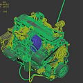 Industrial Engine With Precision Mechanical Components And Heavy Duty Structure For Industrial Machinery Applications