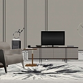 TV cabinet 3d model