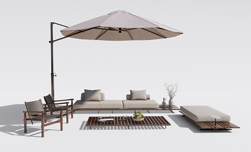 Modern outdoor sofa 3d model