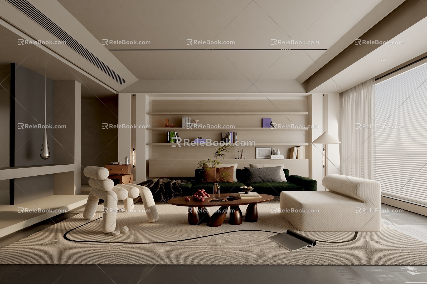 Living room 3d model