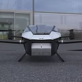Xiaopeng Traveler X2 Flying Car 3d model