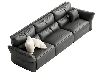 Multiplayer Sofa Antique Multiplayer Sofa 3d model