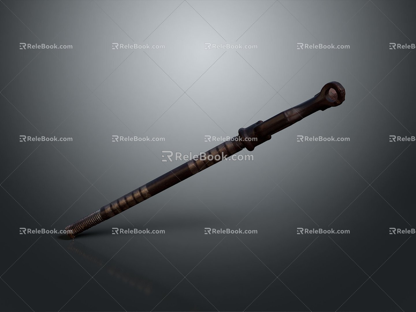 Crowbar Game Item 3d model