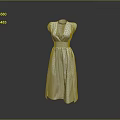 Elegant Light Blue Long Dress With V Neck Waist Belt And Silk Satin Fabric