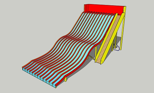 Modern Surfing Facilities 3d model