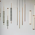Modern chandelier 3d model