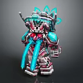 toy figure toy realistic model cartoon model PBR model 3d model