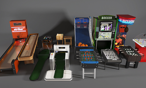 Modern Game Machine 3d model