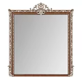 Elegant Decorative Mirrors with Ornate Golden Frames and Intricate Carved Details for Home Decor