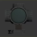 Infrared Steiner Laser Pistol Light Source Firearm Sight Firearm Device 3d model