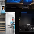 Modern Beauty Salon Interior With Bright Lighting And Stylish Decor