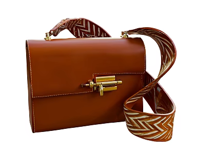Women's Bag Handbag Leather Bag 3d model
