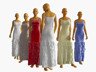 Dress 3d model