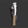 Purple Dress With White Long Sleeve Shirt Yellow Accents Vest Design And Tie