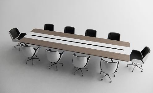 Modern Conference Table Chair Conference Table Chair 3d model