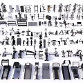 Diverse Collection of Sports Equipment Featuring Treadmills Dumbbells Benches and Fitness Machines for Home Workout