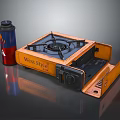 West Style Single Burner Gas Stove Portable Kitchen Appliance for Home Cooking Use