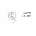Modern Minimalist Decorative Ornament Set With Geometric Shapes For Home Interior