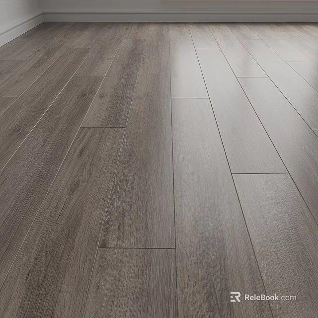 Modern Hardwood Flooring Planks With Natural Wood Grain And Smooth Surface 3d model 