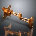 Table lamp bracket industrial table lamp bracket homemade table lamp bracket industrial wind bracket folding table lamp bracket lighting 3d model