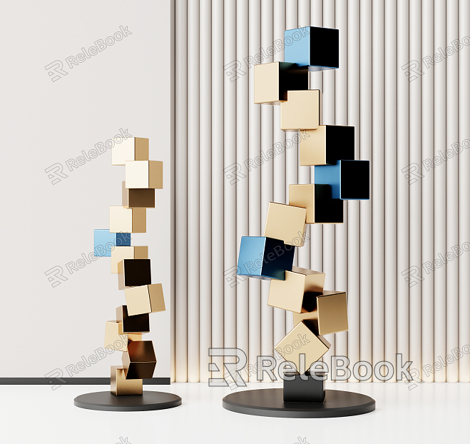 Light Luxury Sculpture model