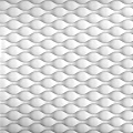 White Wavy Pattern Modern Wall Decor For Contemporary Interior Wall Surface 3d model
