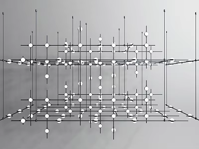 Modern Chandelier Decorative Chandelier 3d model Modern Chandelier Decorative Chandelier 3d model