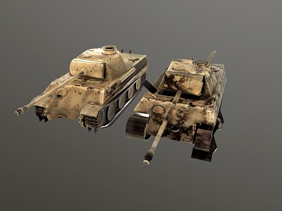 Tank armored vehicle damage before damage after target damage war damage weapons model