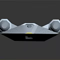 Futuristic White Passenger Aircraft With Sleek Aerodynamic Design And Dual Engines