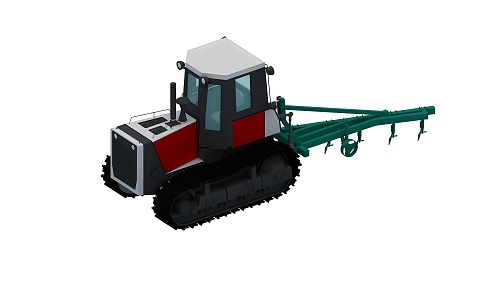 plough 3d model