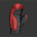 Red Boxing Gloves Sports Equipment For Training And Fitness Activities