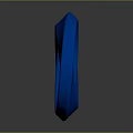 Modern Minimalist Blue Ring Shaped Decorative Ornament Set For Home Interior Decoration
