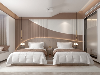 Hotel Standard Room Standard Room Double Room Hotel Room Hotel 3d model