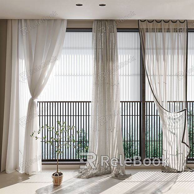 Modern Curtains model