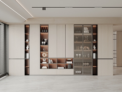 Modern Wine Cabinet model