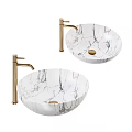 Modern wash basin 3d model