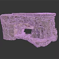 Natural Stone Decorative Structure with Irregular Layered Design and Hollow Space for Garden Landscape Decoration