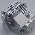 High Precision Industrial Equipment Mechanical Metal Component With Holes And Engineered Structure