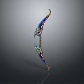 Crossbow Mechanical Crossbow Shift Bow and Arrow Shoot Far Equipment Weapons High-tech Crossbow 3d model
