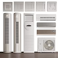 Various Types of Air Conditioners and Fans Including Tower Wall Mounted Window Units