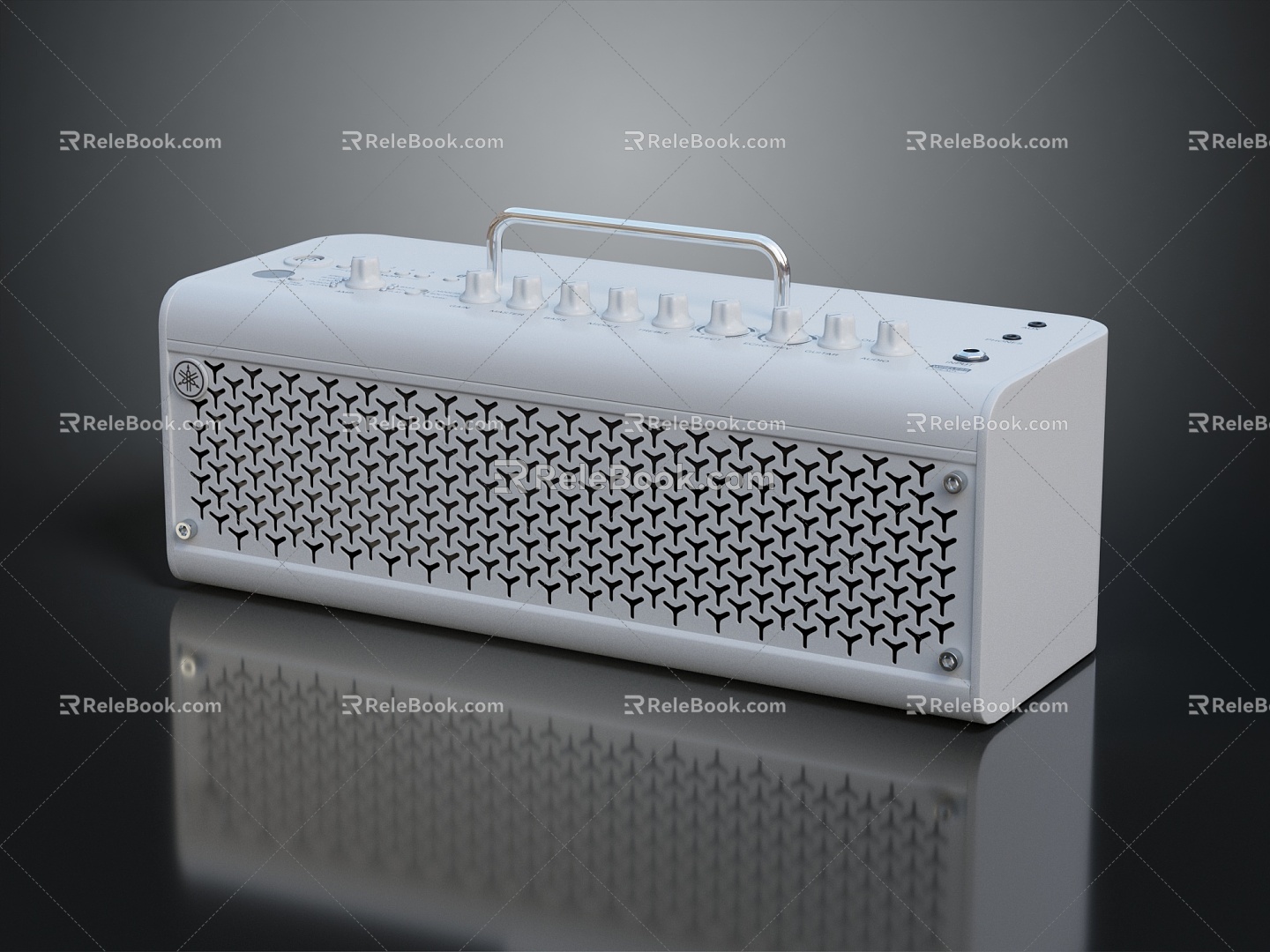 Modern Audio Yamaha Speaker 3d model