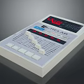 LX800 FIBERLAB Electronic Equipment With Control Panel Buttons Knobs And Display Screen