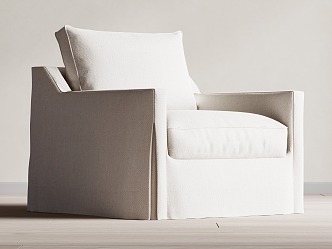 Wind single sofa 3d model