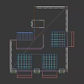 Modern School Building Architectural Design With Glass Facades Central Courtyard And Skylight Roof Structure