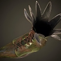 Modern Tree Shoes Modern Sci-Fi Shoes Tree Shoes Boots Boots 3d model