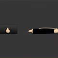 Black And Gold Pen Set With Sleek Black Box For Daily Writing Use
